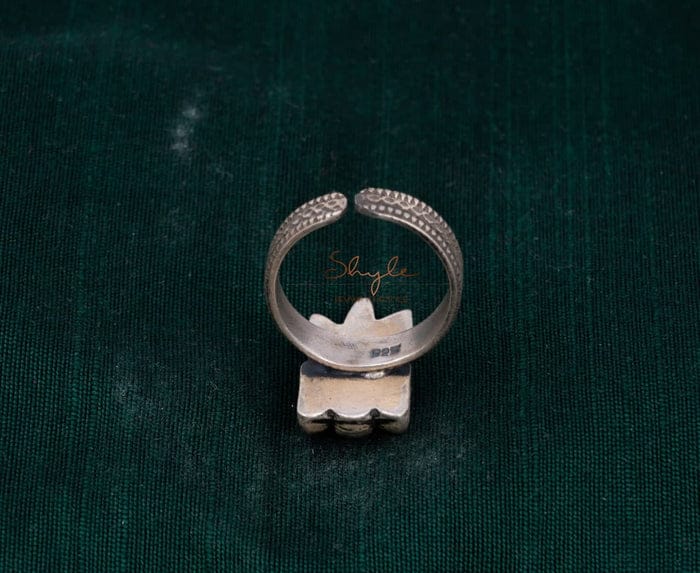 Moh Shiva Damru Ring